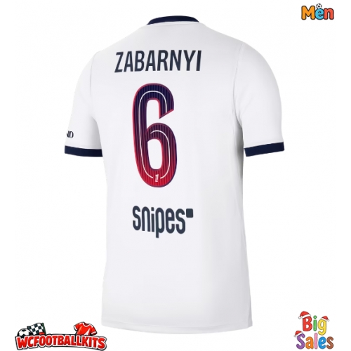 Paris Saint-Germain Ilya Zabarnyi #6 Replica Away Stadium Shirt 2026-27 Short Sleeve